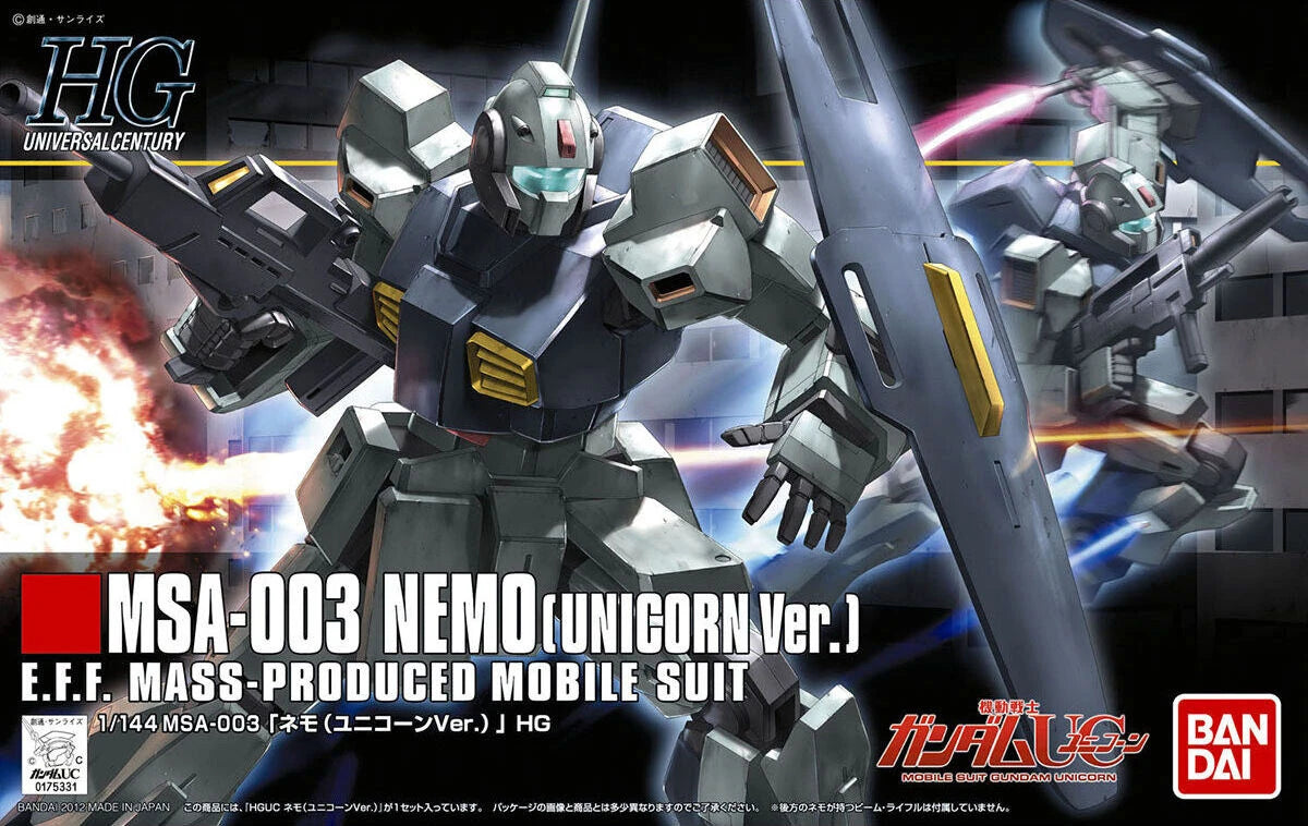HGUC #140 Nemo (Unicorn Ver.)