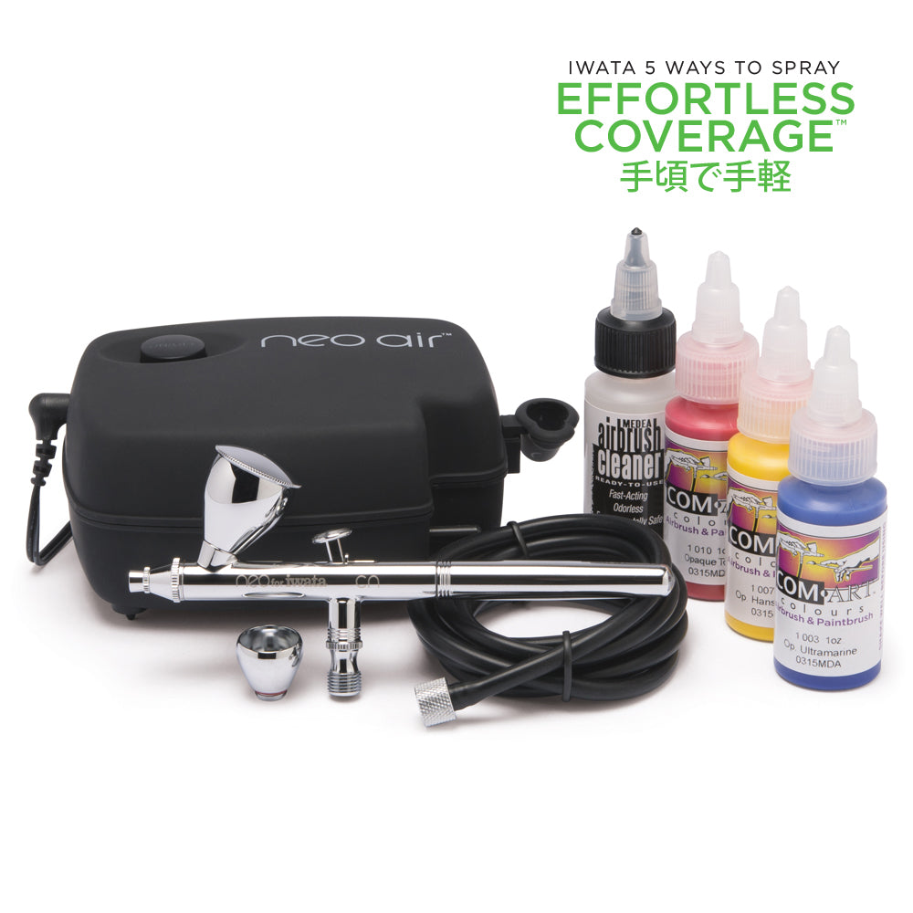 Iwata NEO CN Gravity Feed Airbrushing Kit