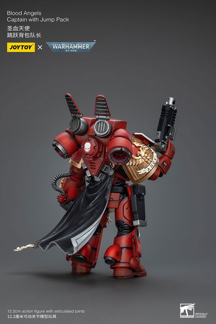 Joytoy: Blood Angels Captain With Jump Pack