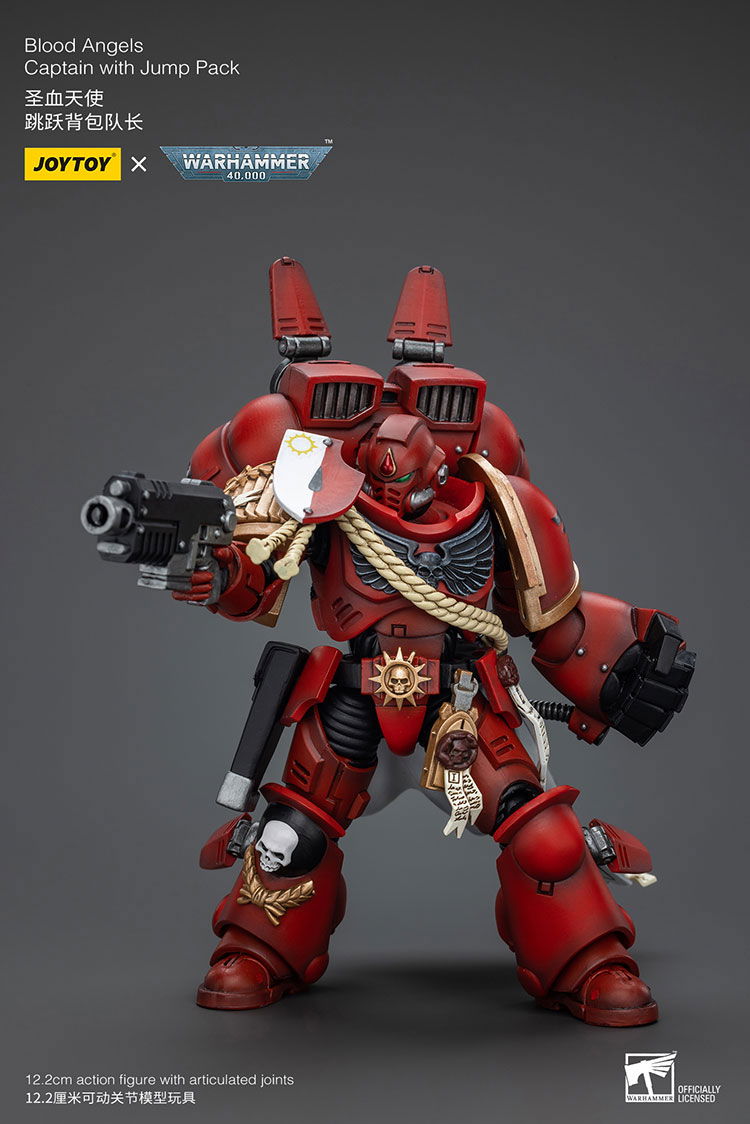 Joytoy: Blood Angels Captain With Jump Pack