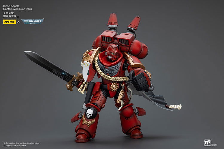 Joytoy: Blood Angels Captain With Jump Pack