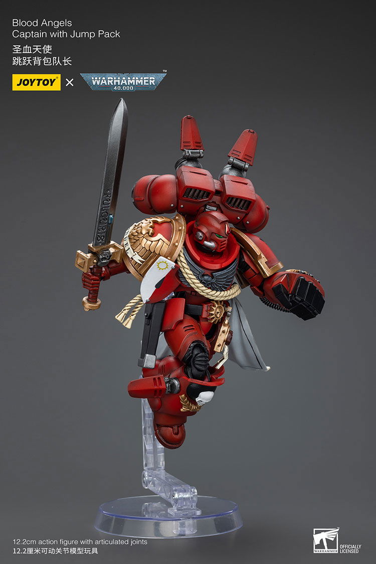 Joytoy: Blood Angels Captain With Jump Pack