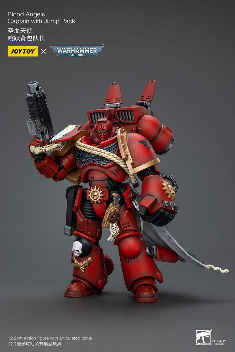 Joytoy: Blood Angels Captain With Jump Pack