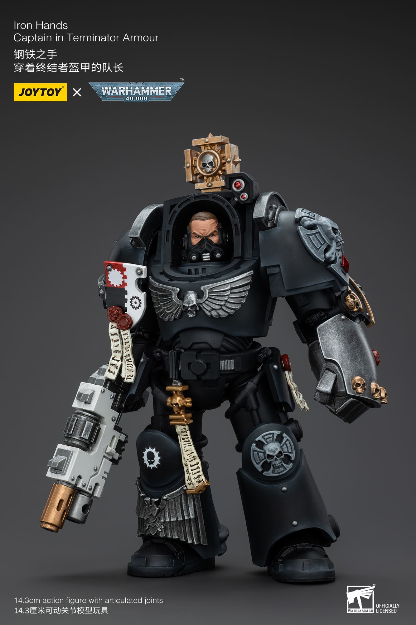 Joytoy: Iron Hands Captain in Terminator Armour