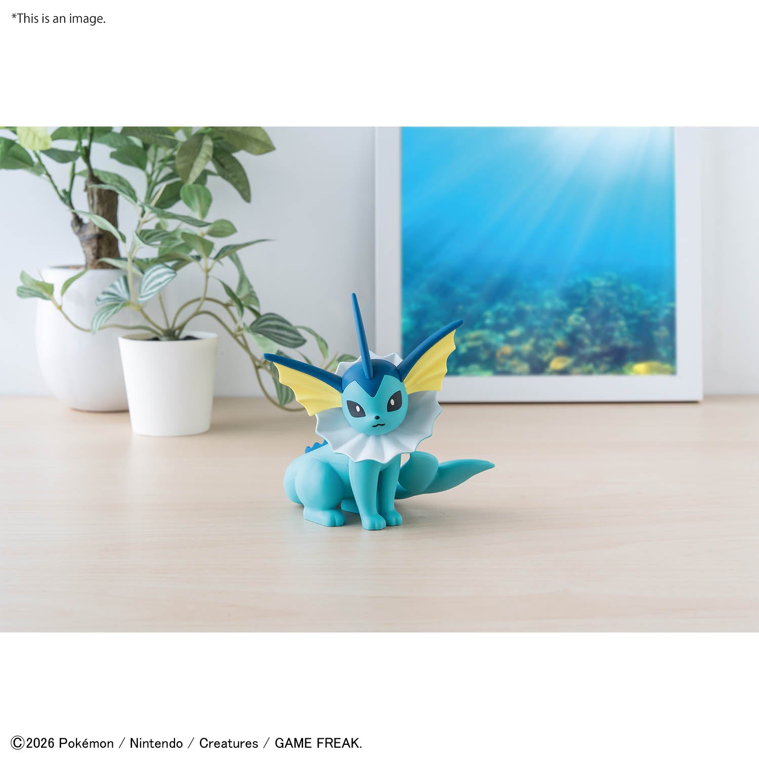 Bandai Pokemon Model Quick!! Vaporeon