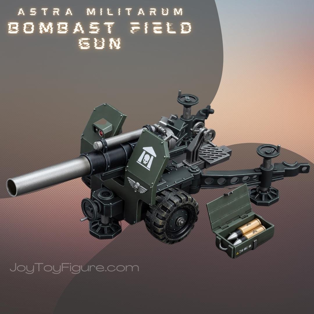 Joytoy: Astra Militarum Ordnance Team with Bombast Field Gun