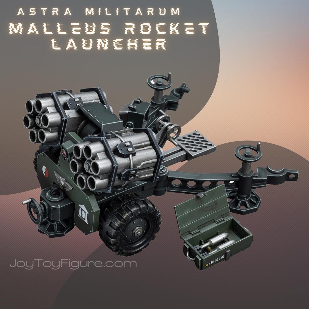 Joytoy: Astra Militarum Ordnance Team with Malleus Rocket Launcher