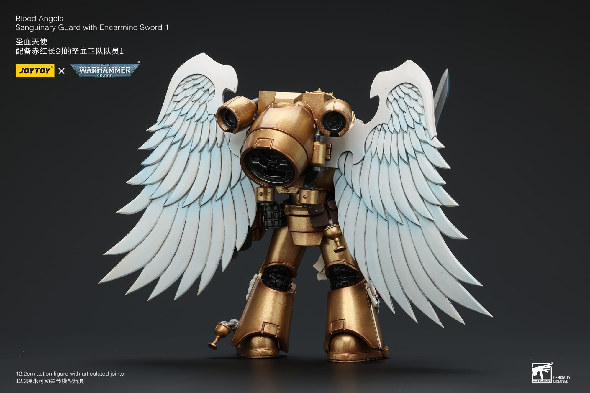 Joytoy: Blood Angels Sanguinary Guard with Encarmine Sword 1