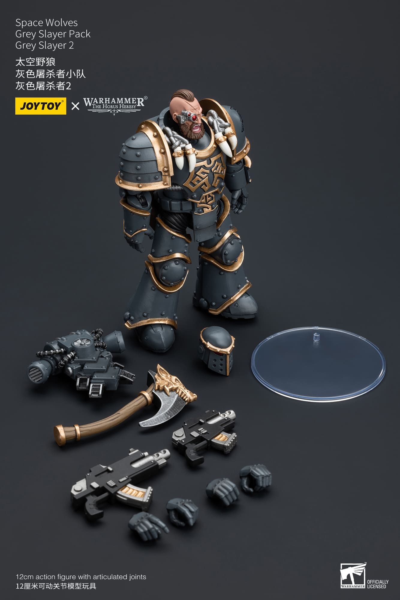 Joytoy: Space Wolves Grey Slayer Pack Grey Slayer 2