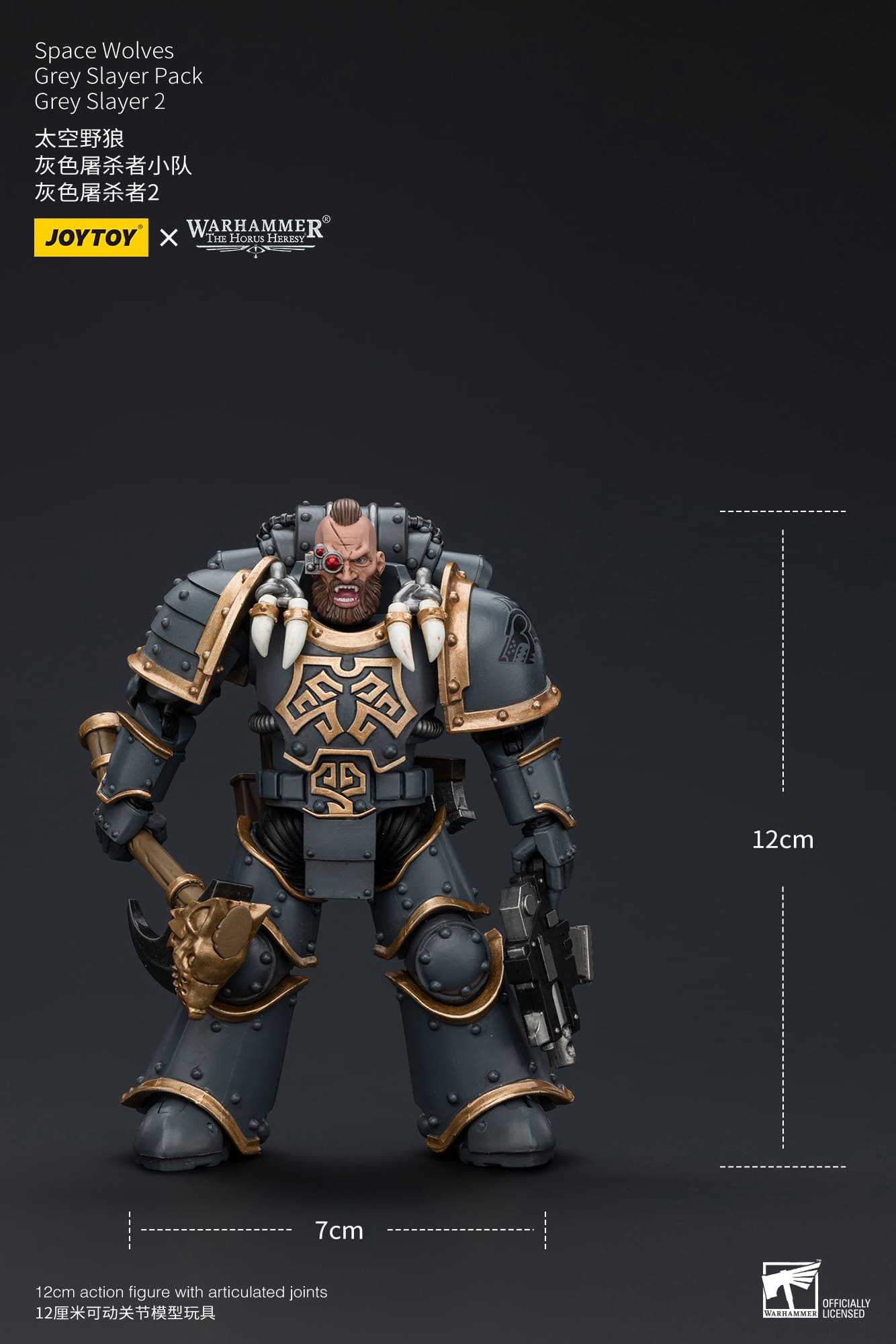 Joytoy: Space Wolves Grey Slayer Pack Grey Slayer 2