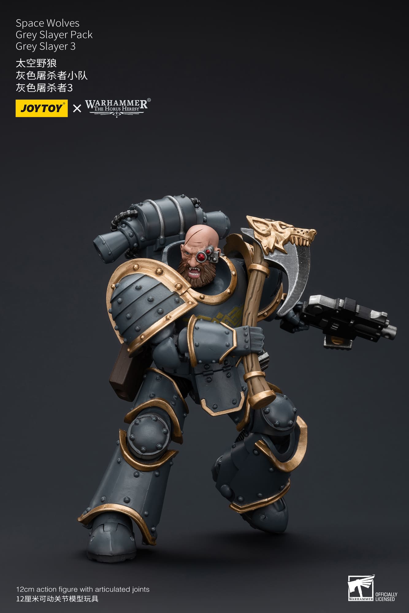 Joytoy: Space Wolves Grey Slayer Pack Grey Slayer 3