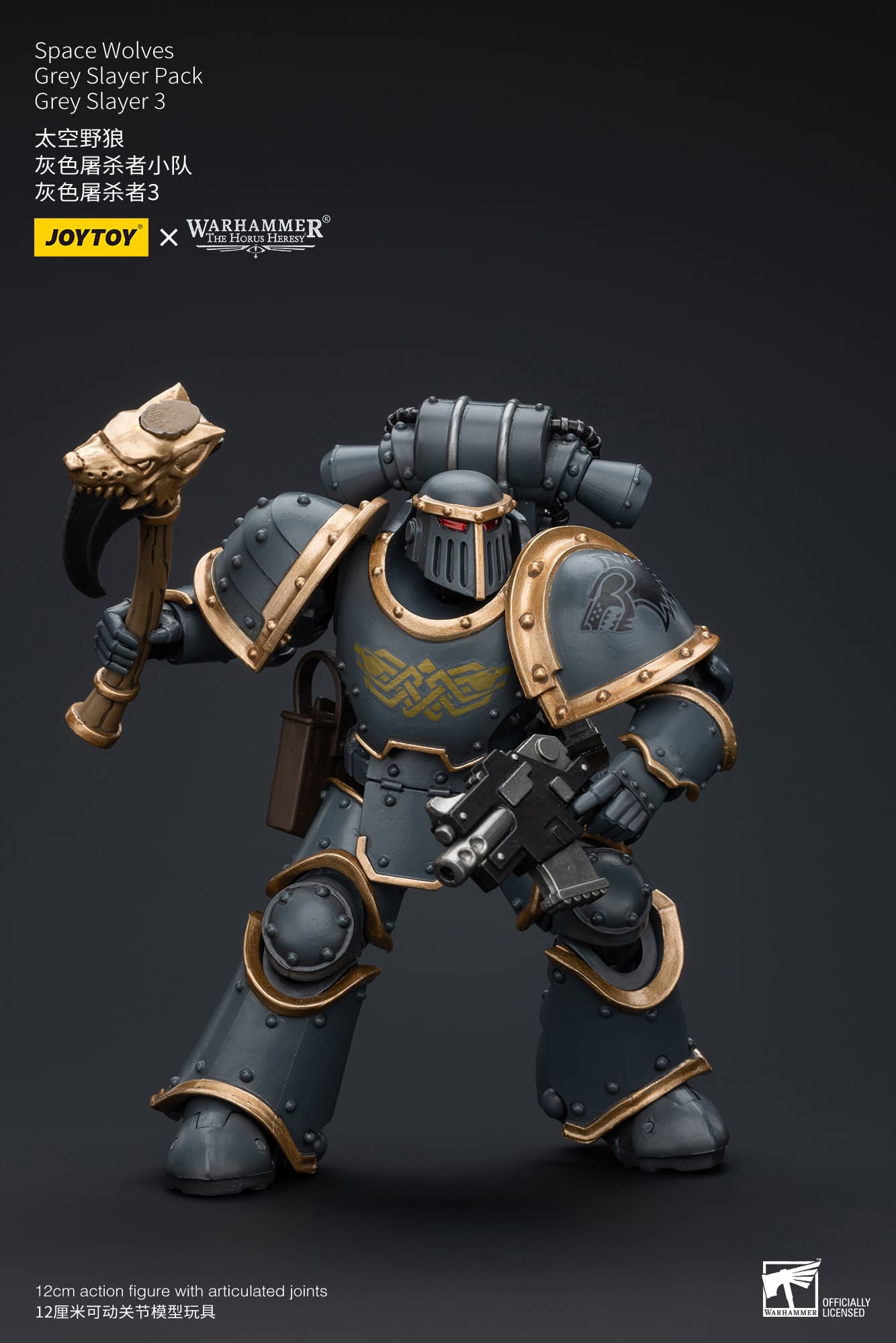 Joytoy: Space Wolves Grey Slayer Pack Grey Slayer 3