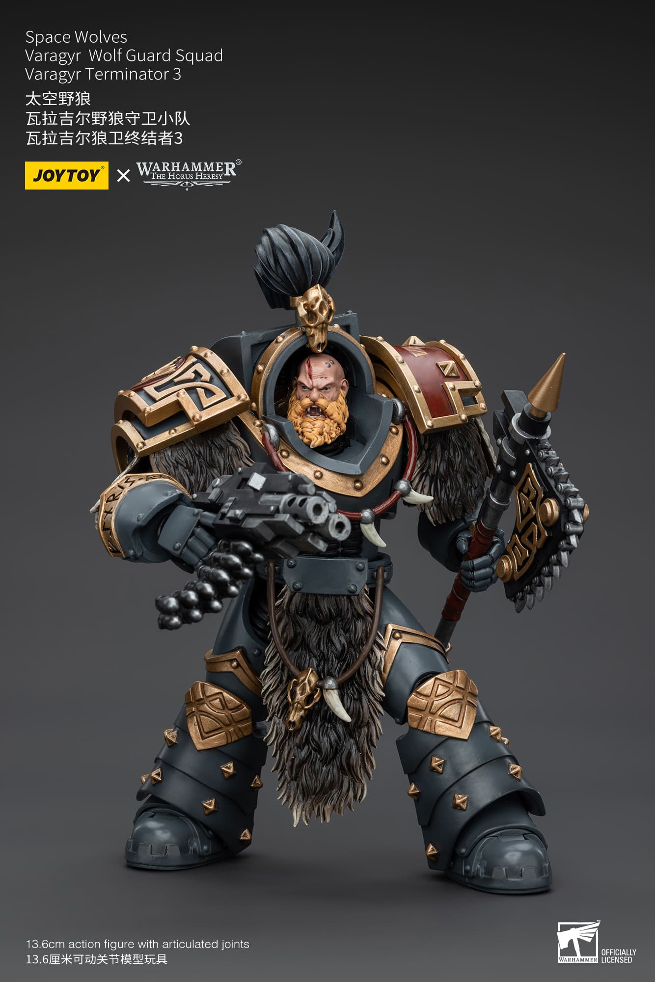 Joytoy: Space Wolves Varagyr Wolf Guard Squad Varagyr Terminator 3