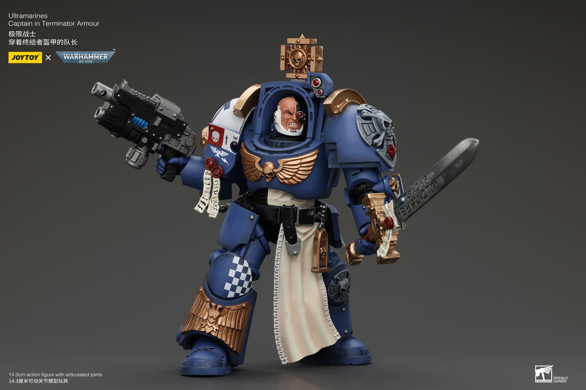 Joytoy: Ultramarines Captain In Terminator Armour