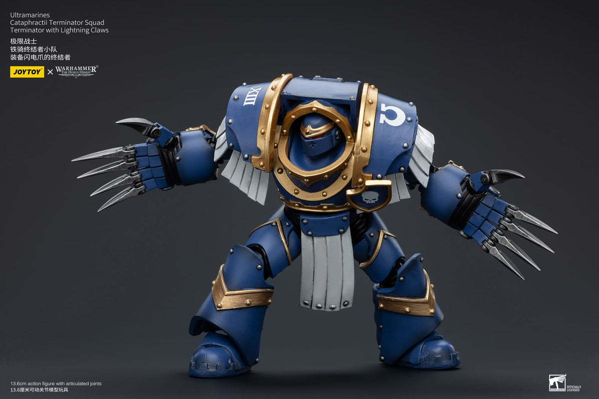 Joytoy: Ultramarines Cataphractii Terminator Squad Terminator with Lightning Claws