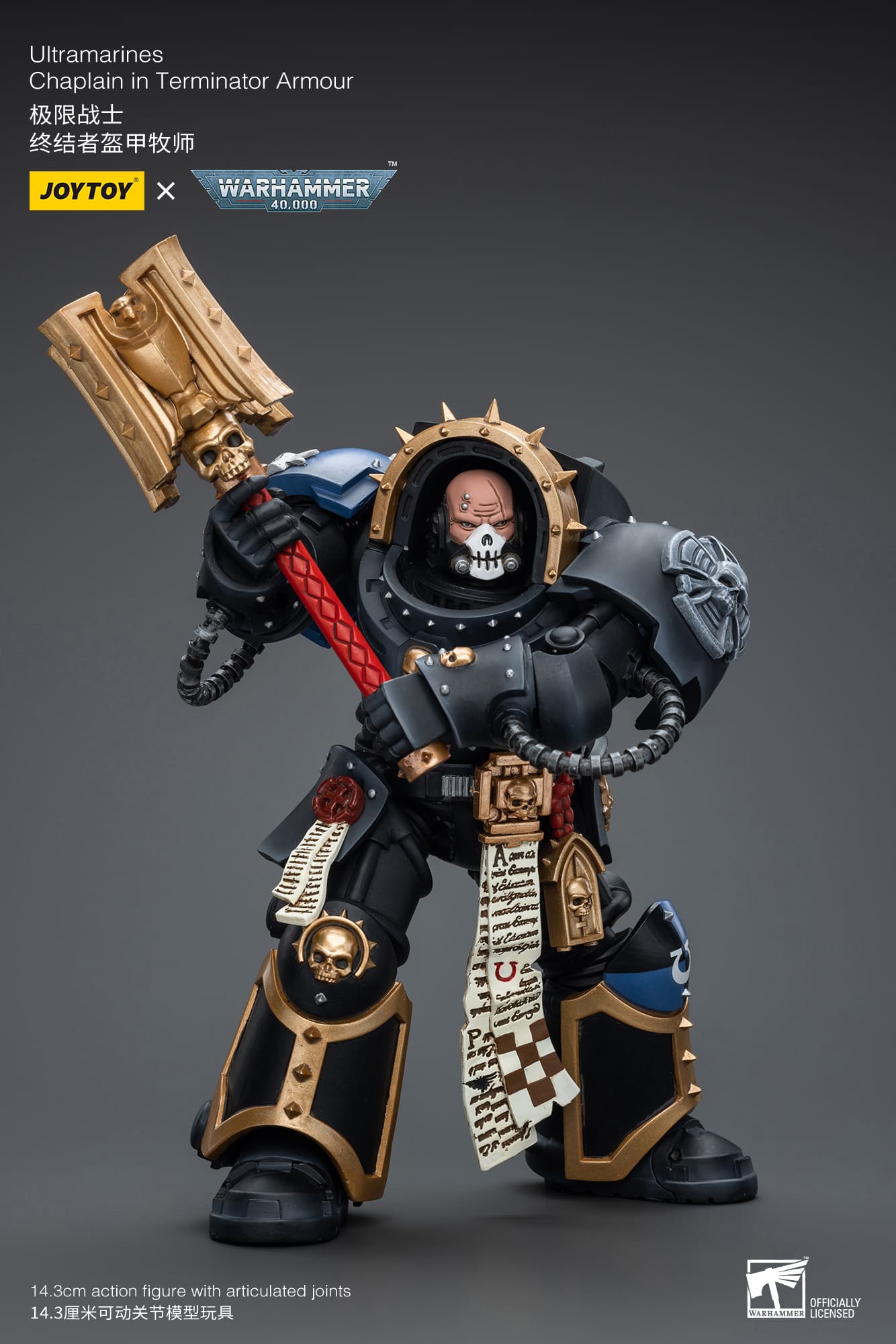 Joytoy: Ultramarines Chaplain in Terminator Armour