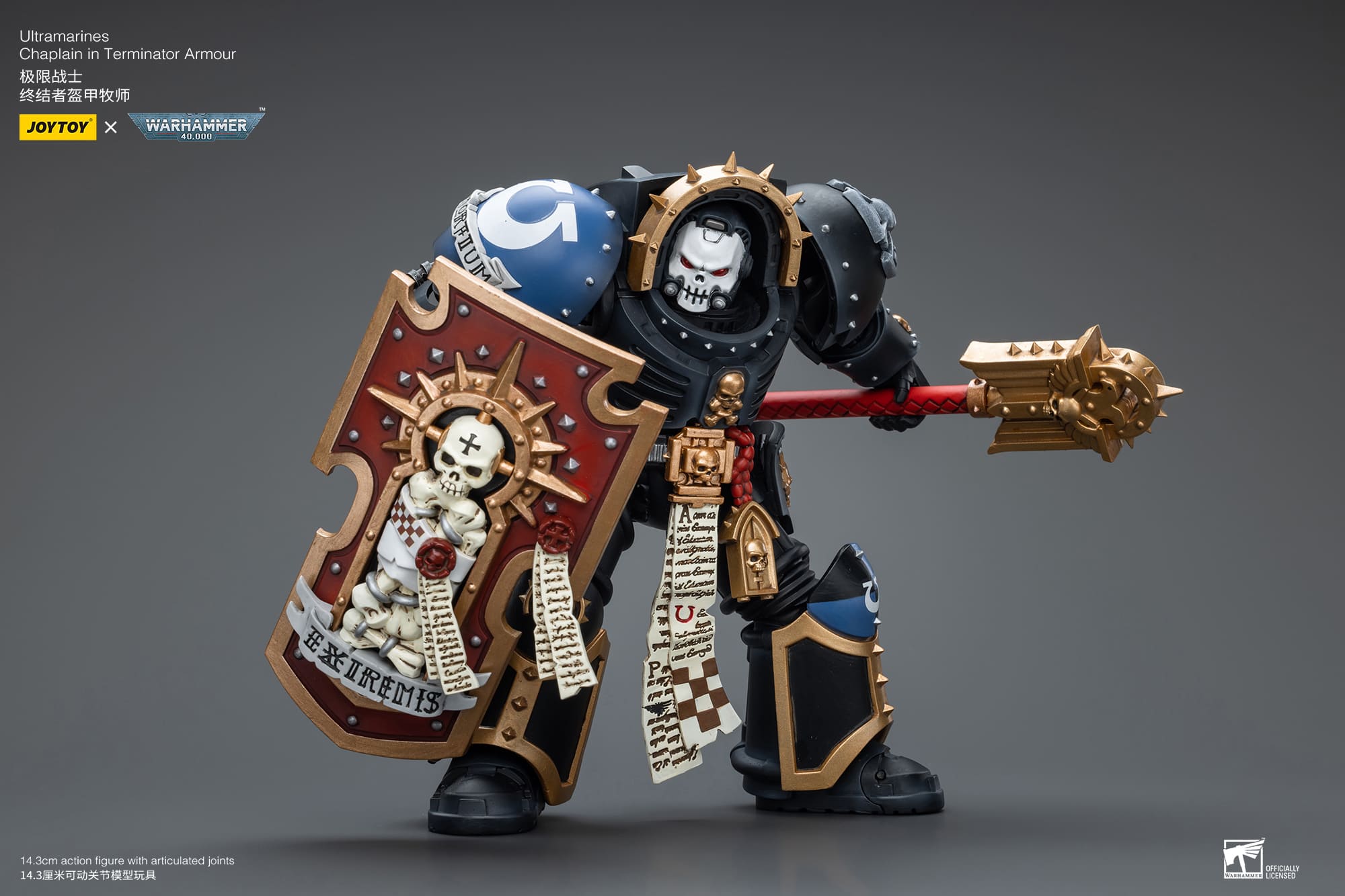 Joytoy: Ultramarines Chaplain in Terminator Armour