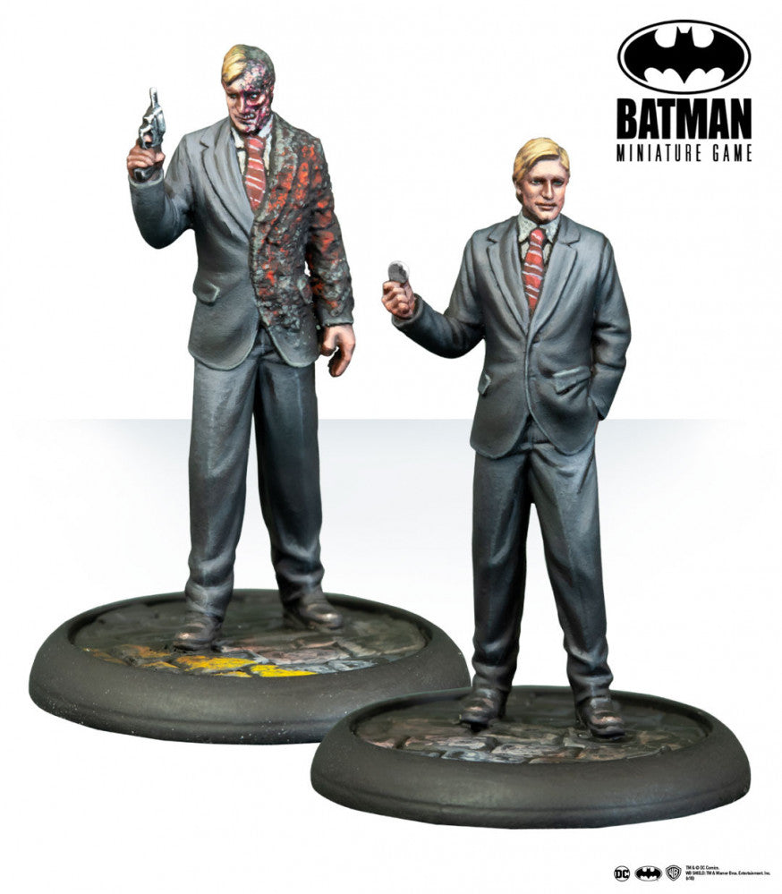 Batman Miniature Game: The White Knight & Two-Face