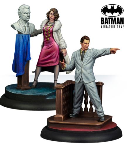 Batman Miniature Game: Harvey Dent & Gilda