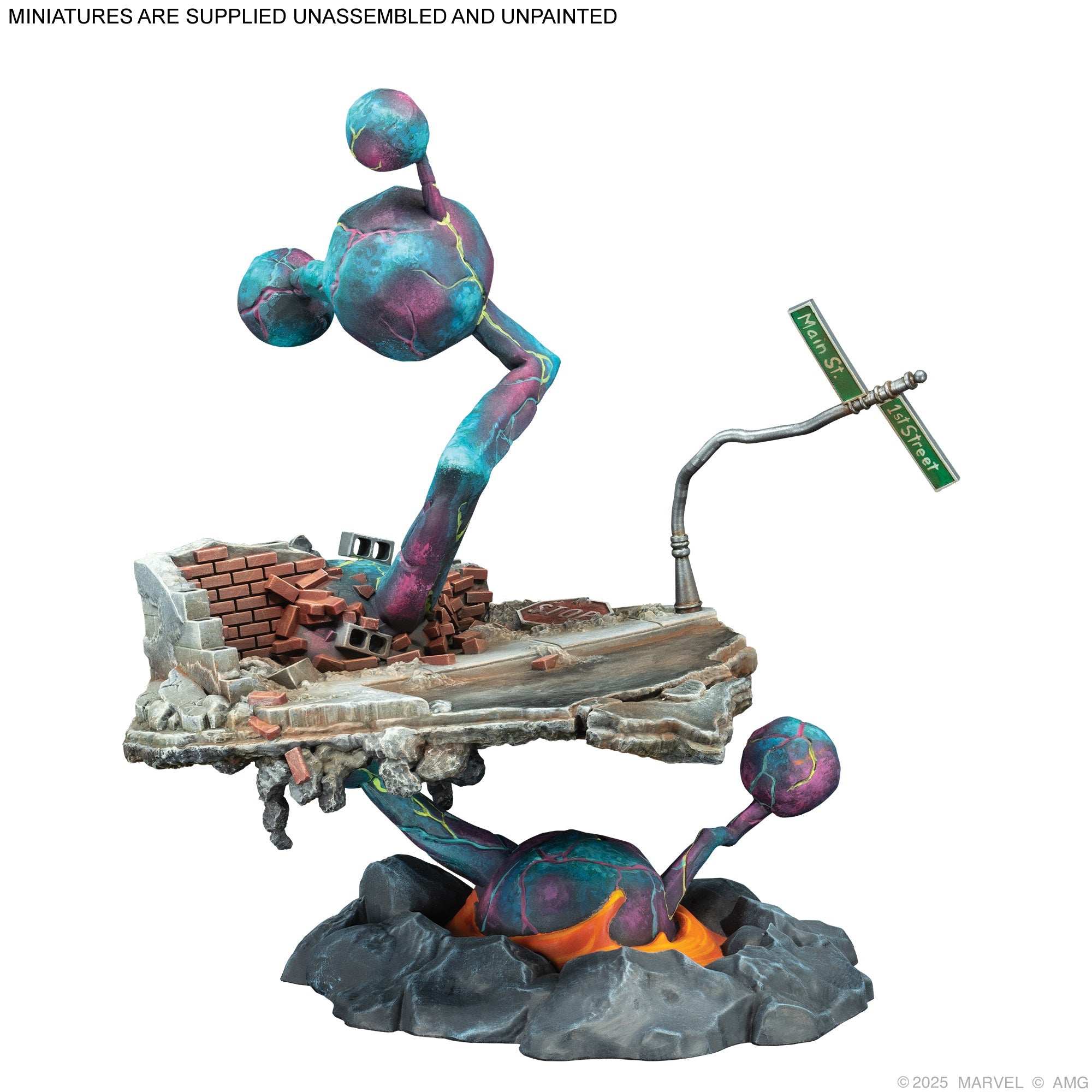 Marvel Crisis Protocol: Dark Dimension Incursion Terrain Pack