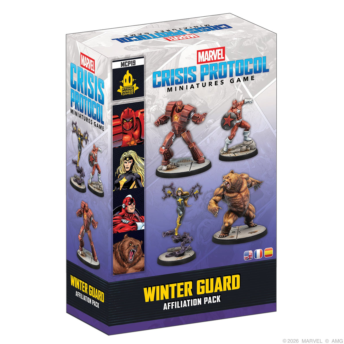 Marvel Crisis Protocol: Winter Guard Affiliation Pack
