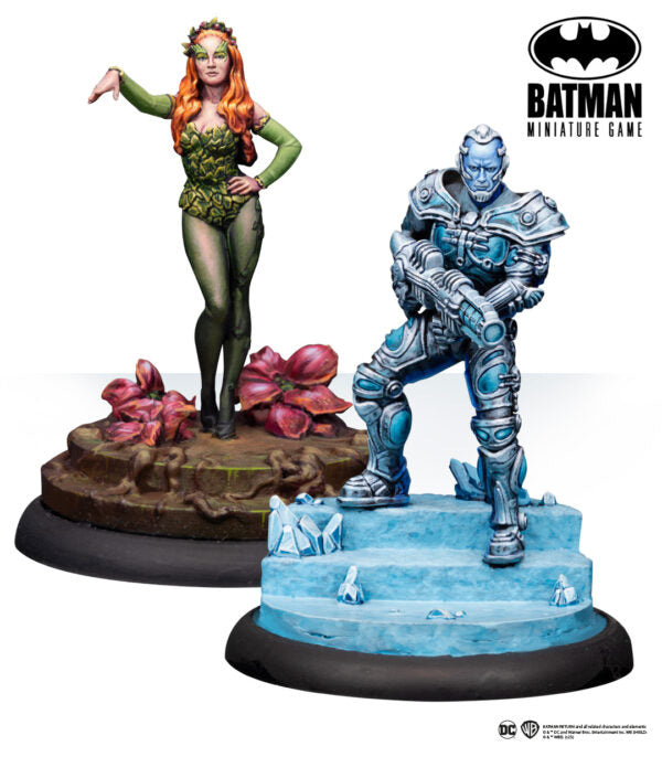 Batman Miniature Game: Poison Ivy & Mr. Freeze 1997
