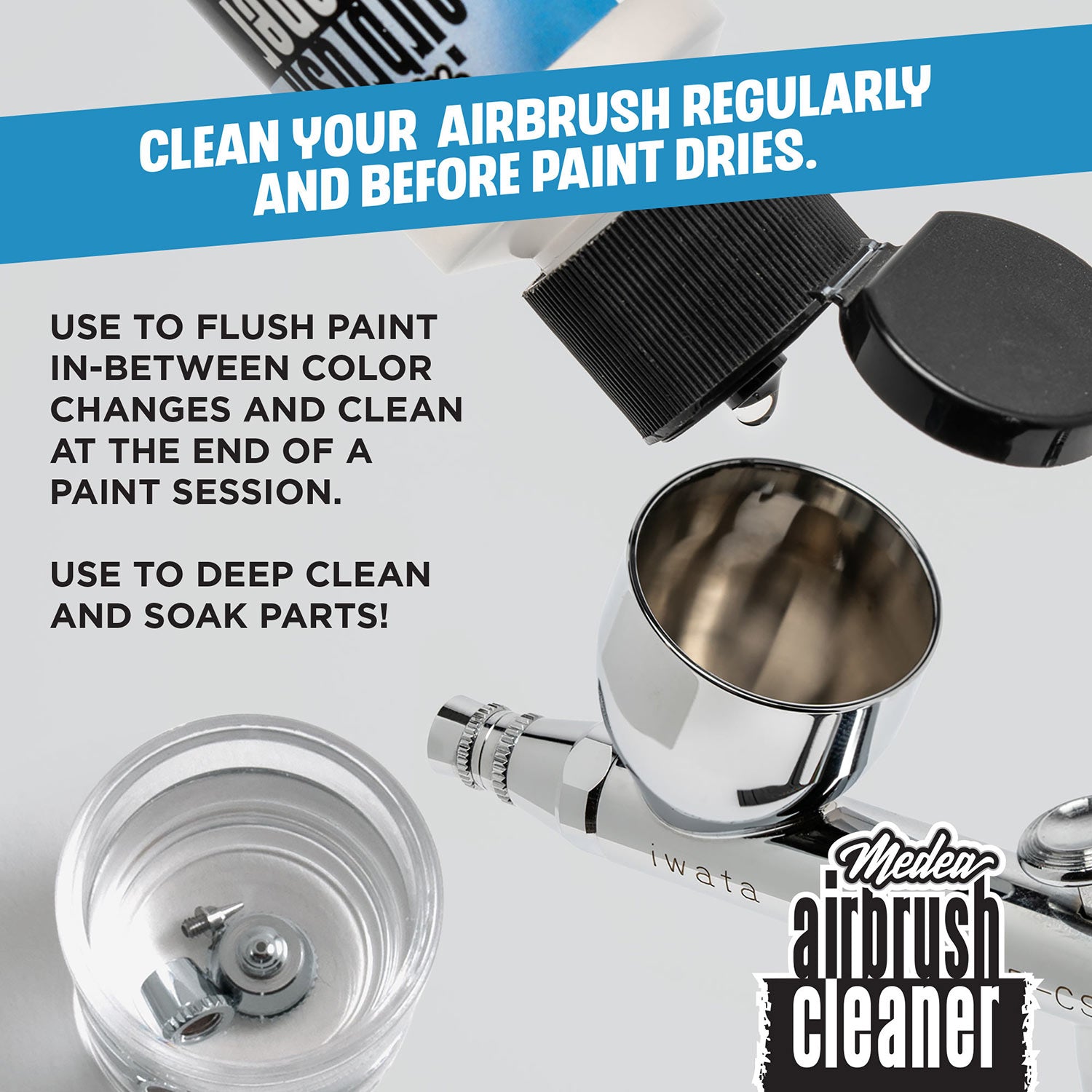 Iwata Medea Airbrush Cleaner