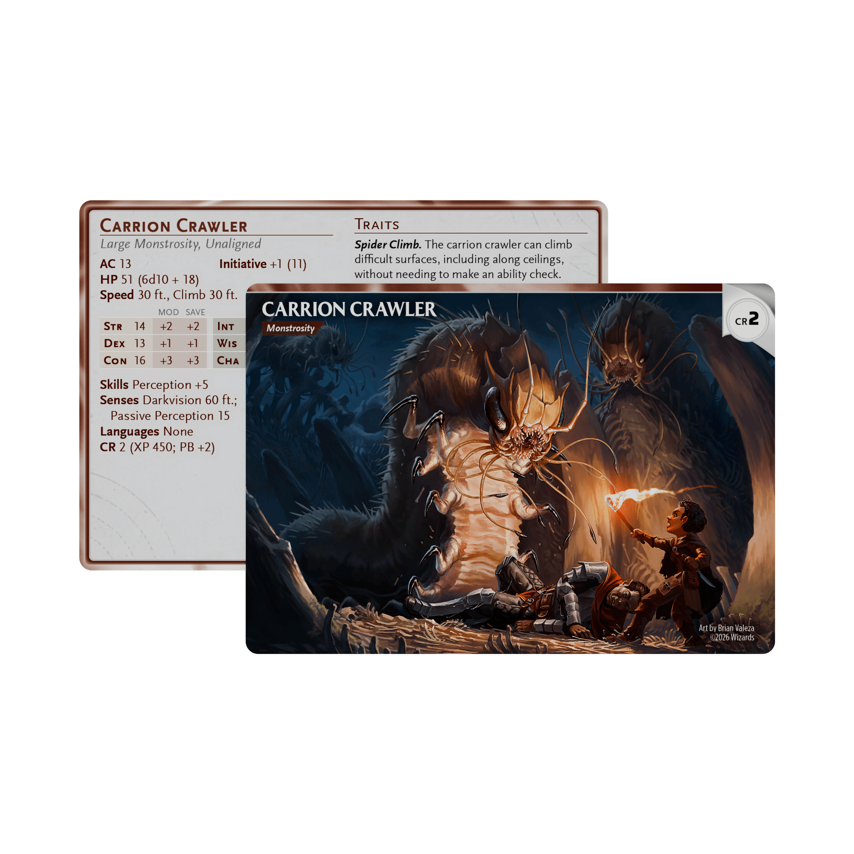 D&D: Monster Reference Cards: Fearsome and Ferocious