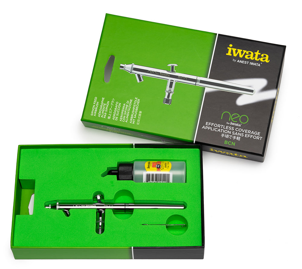 Iwata NEO BCN Siphon Feed Dual Action Airbrush