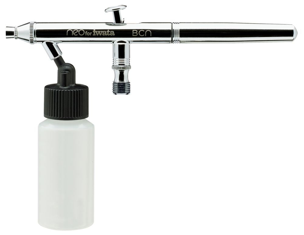 Iwata Revolution HP-BCR Siphon Feed Dual Action Airbrush with Iwata  Airbrush Hose