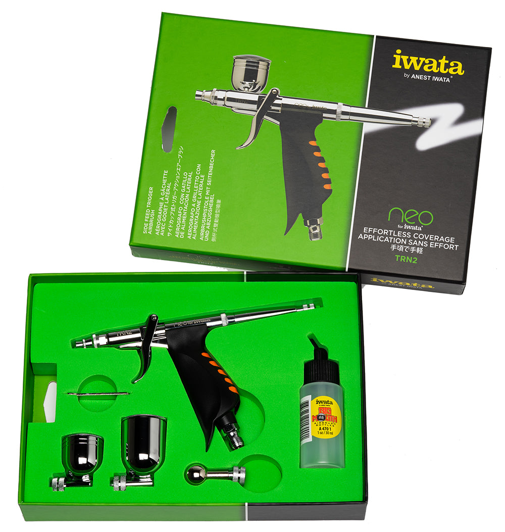 Iwata NEO TRN2 Side Feed Dual Action Trigger Airbrush