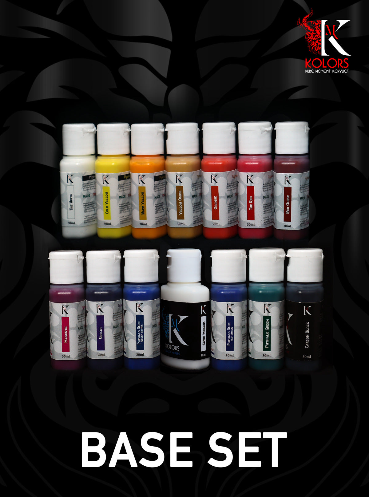 Kimera Kolors: Pure Pigments Base Set