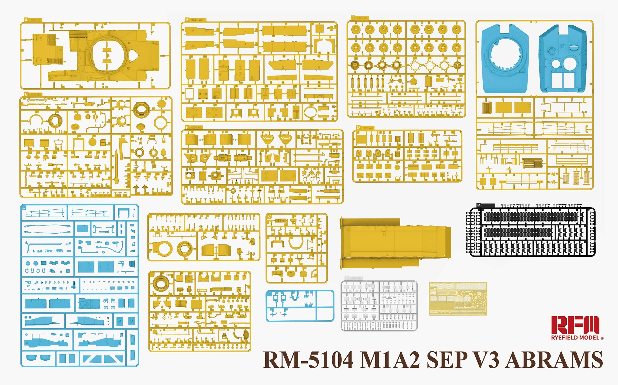 RFM: 1/35 M1A2 SEP V3 Abrams Main Battle Tank