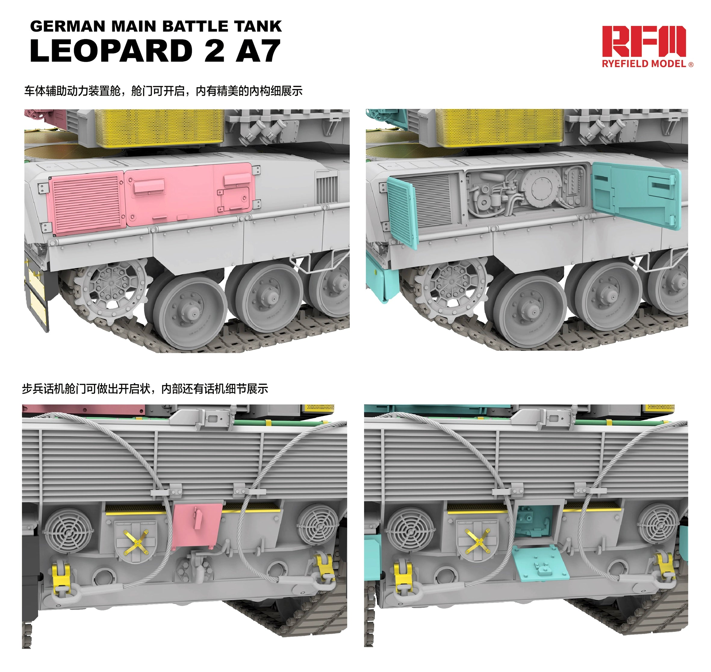 RFM: 1/35 German Main Battle Tank Leopard 2 A7