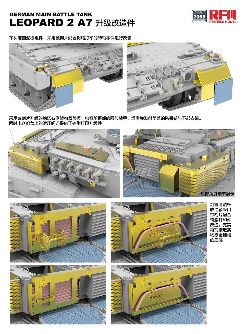 RFM: 1/35 Leopard 2 A7 Upgrade Set