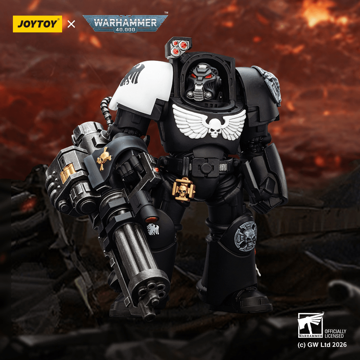 Joytoy: Raven Guard Terminator 3 with Power Fist and Assault Cannon