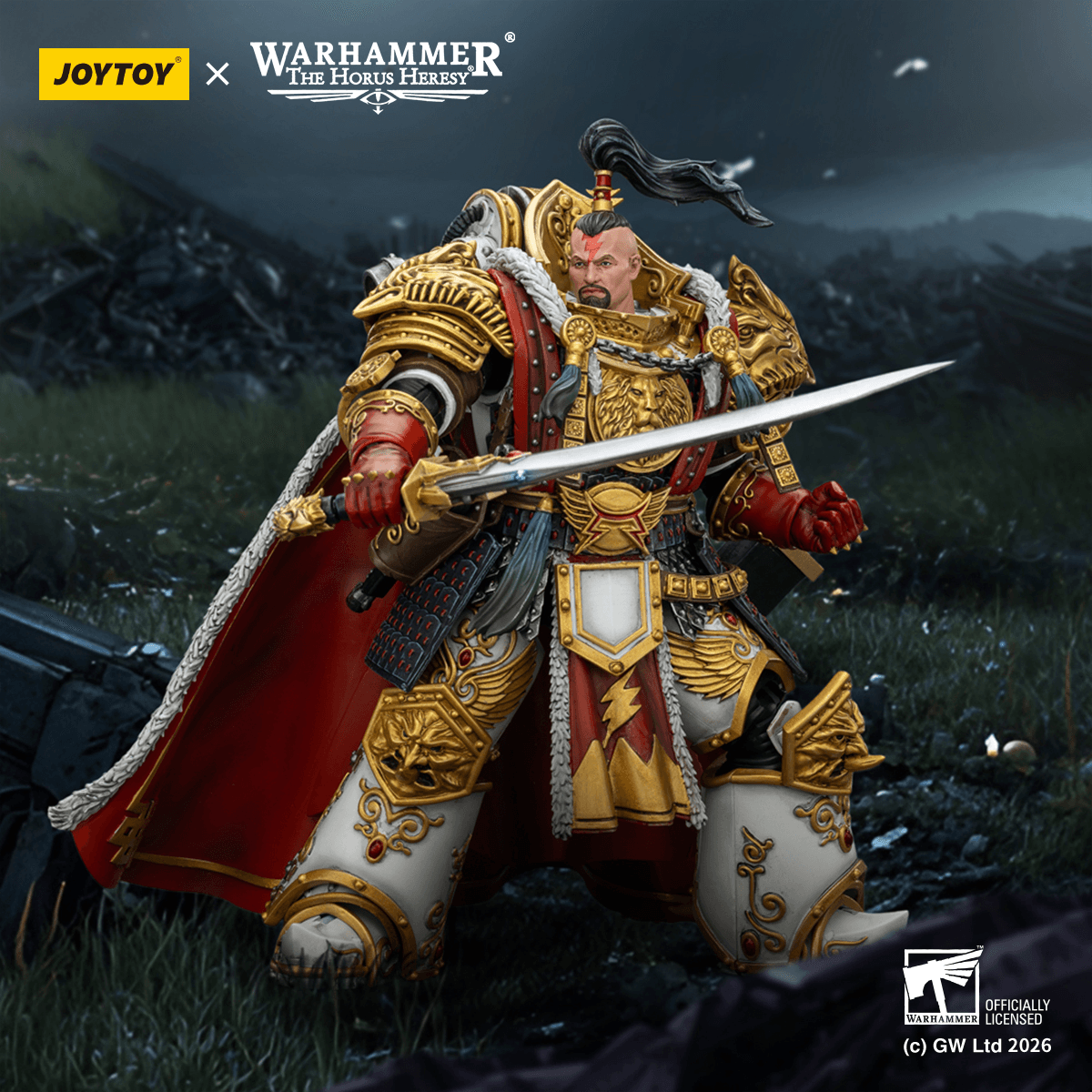 Joytoy: White Scars Jaghatai Khan Primarch of the Vth Legion