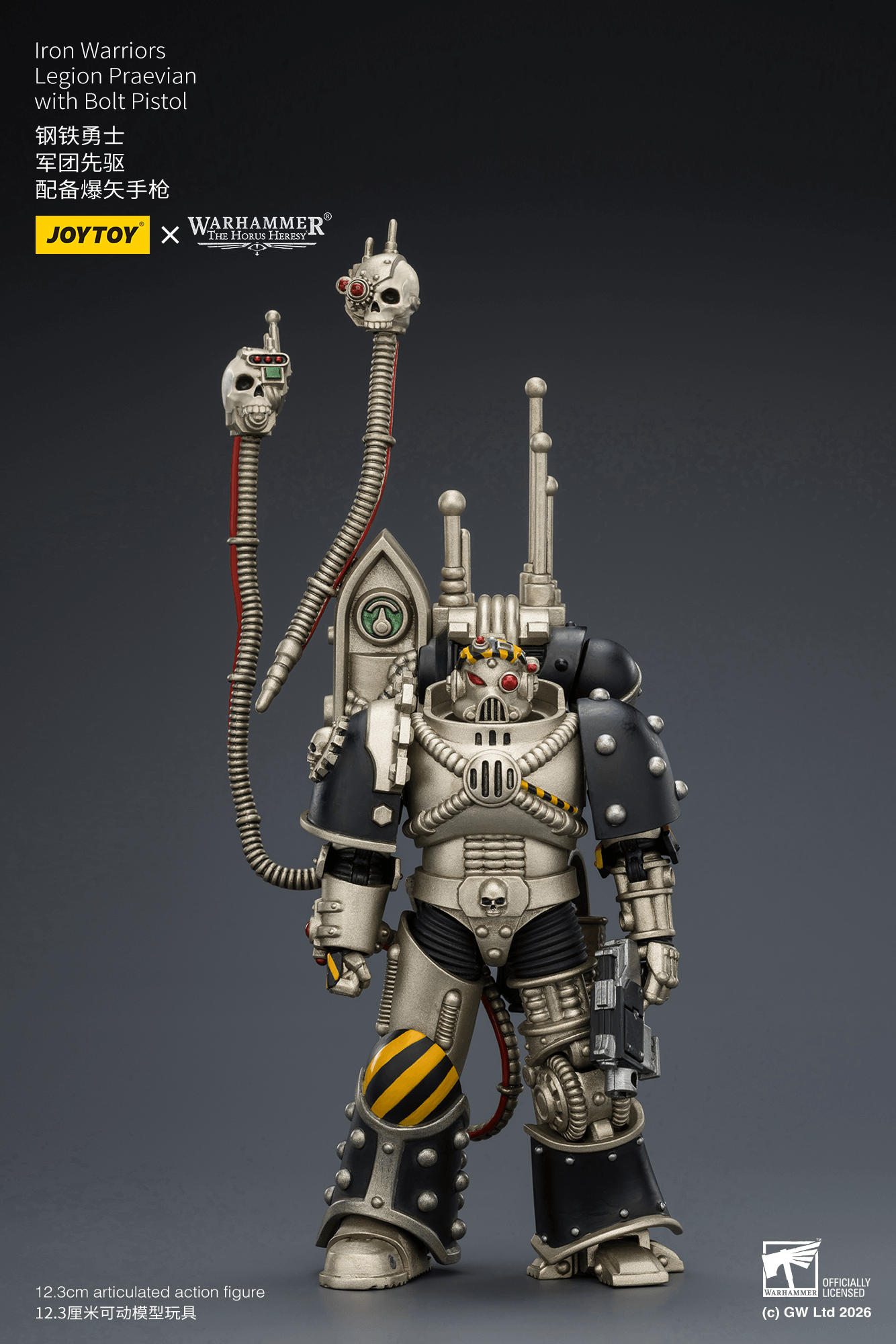 Joytoy: Iron Warriors Legion Praevian with Bolt Pistol