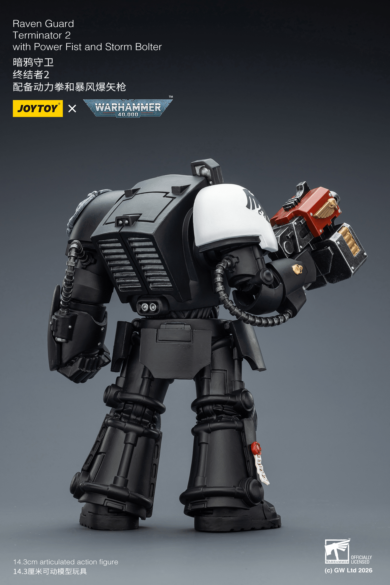 Joytoy: Raven Guard Terminator 2 with Power Fist and Storm Bolter