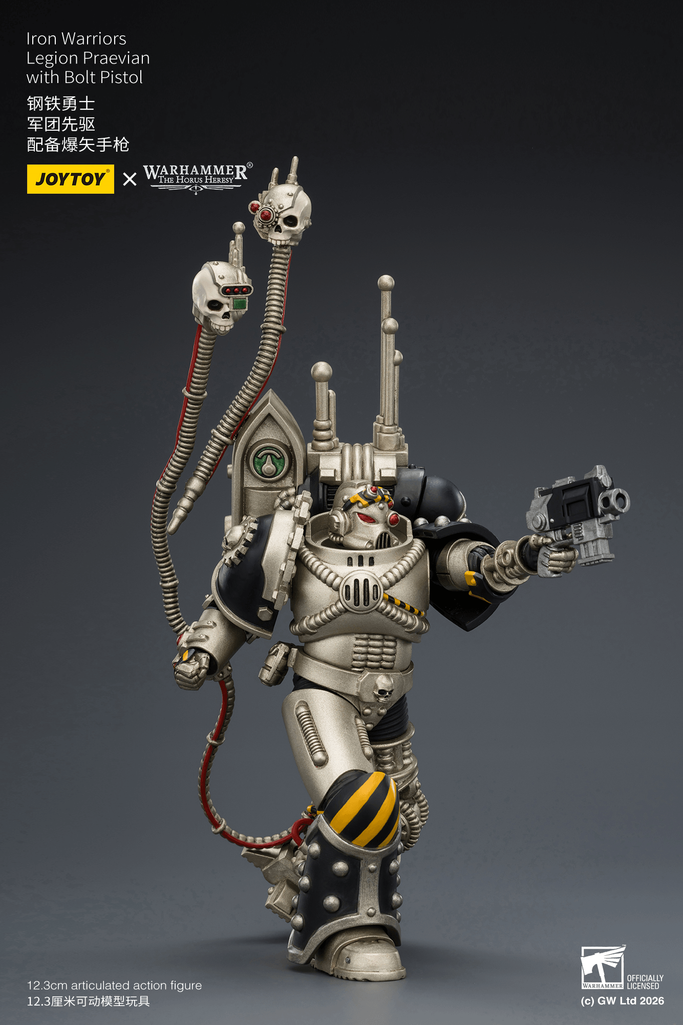 Joytoy: Iron Warriors Legion Praevian with Bolt Pistol