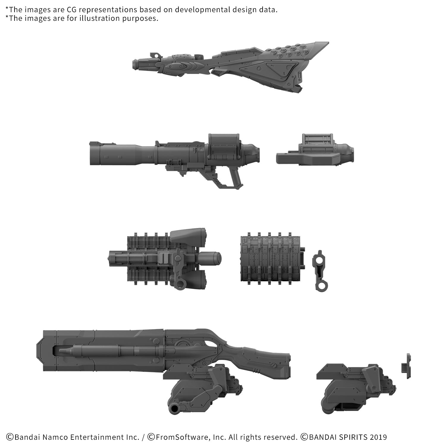30MM Option Parts Set Armored Core VI Fires Of Rubicon Weapon Set 09 [May 2027]