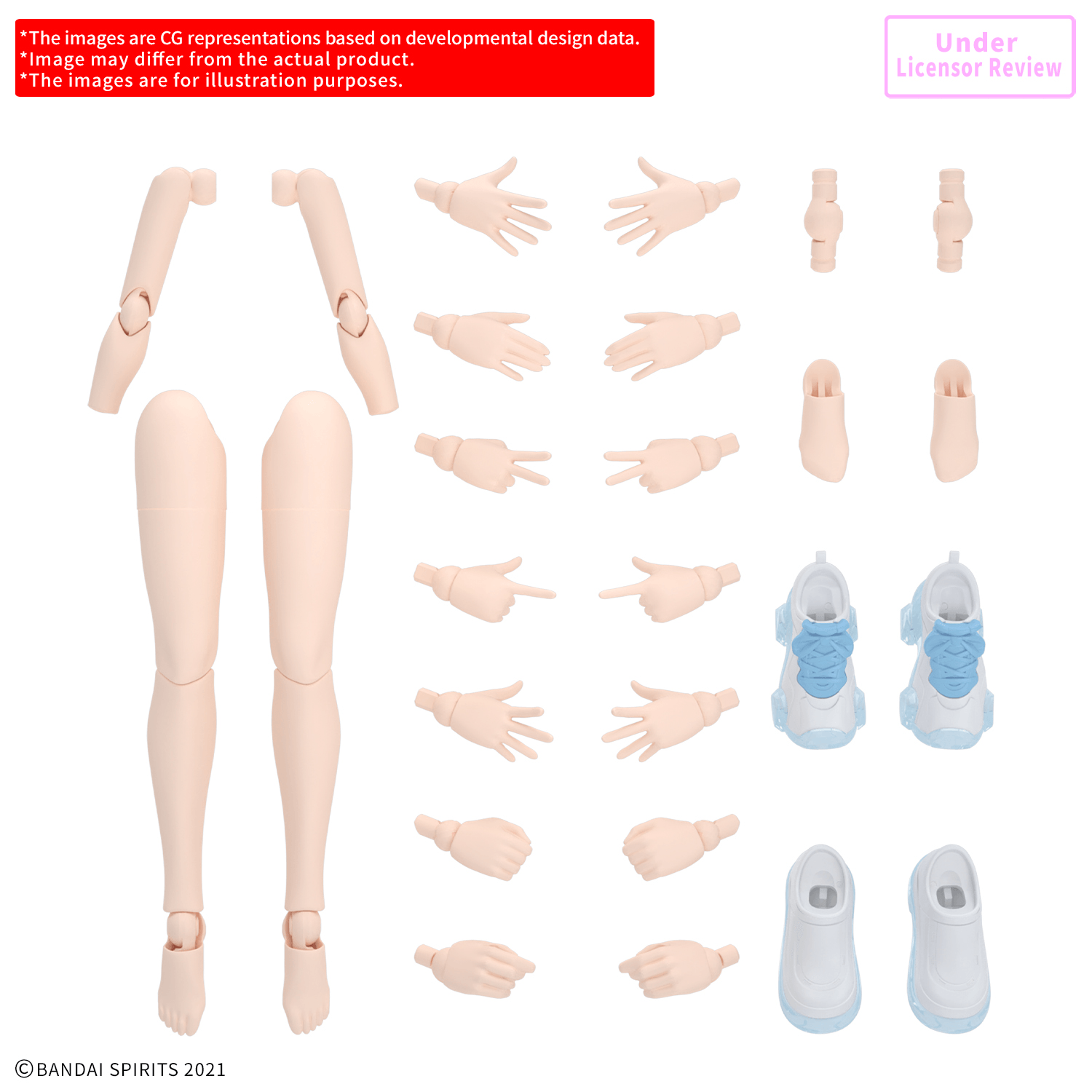 30MS Option Body Parts Arm Parts & Leg Parts S [Color A] [Q1 2027]