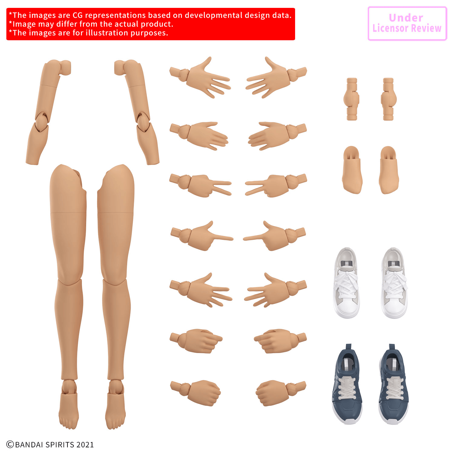 30MS Option Body Parts Arm Parts & Leg Parts S [Color C] [Q4 2026]