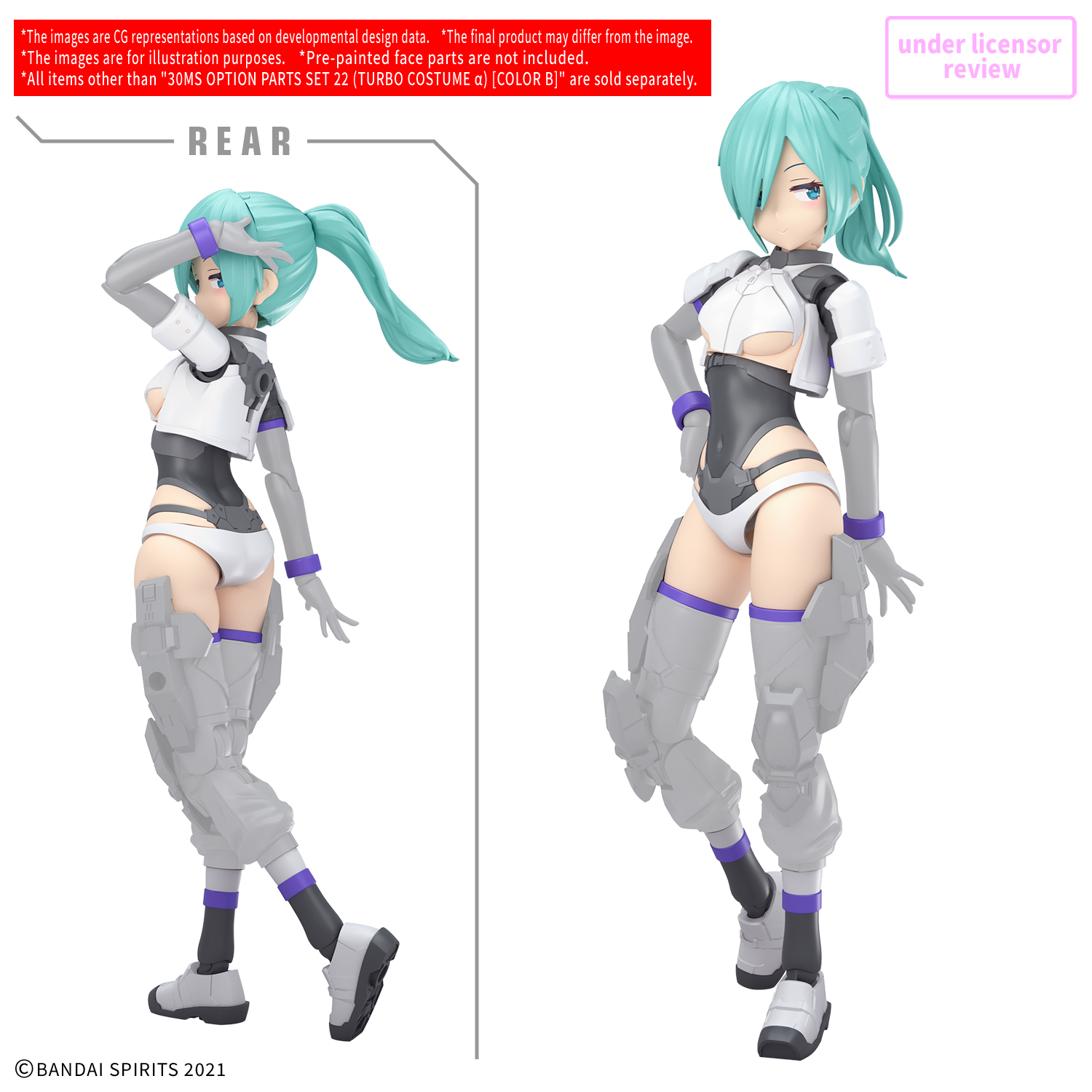 30MS Option Parts Set 22 (Turbo Costume Alpha) [Color B] [Q1 2026]