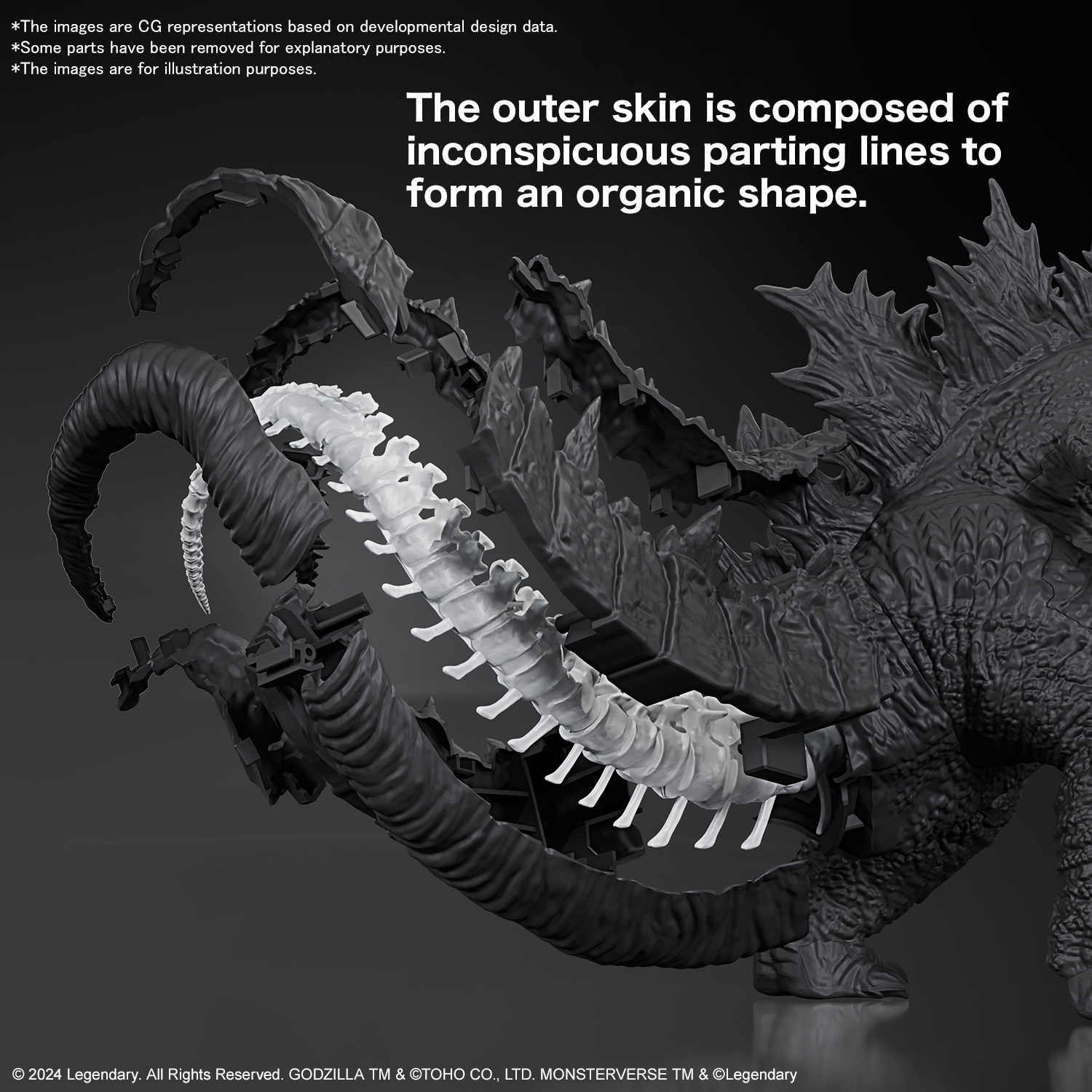 Bandai: GODZILLA (2024) from “Godzilla x Kong: The New Empire"