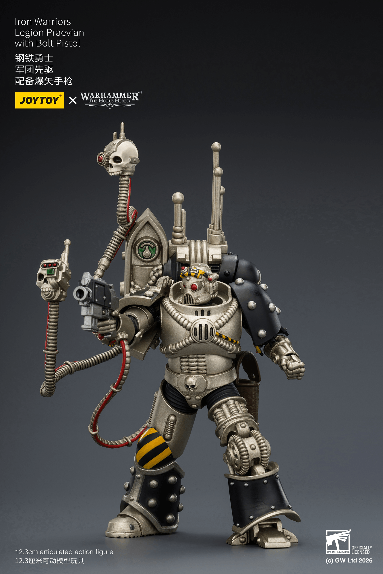 Joytoy: Iron Warriors Legion Praevian with Bolt Pistol