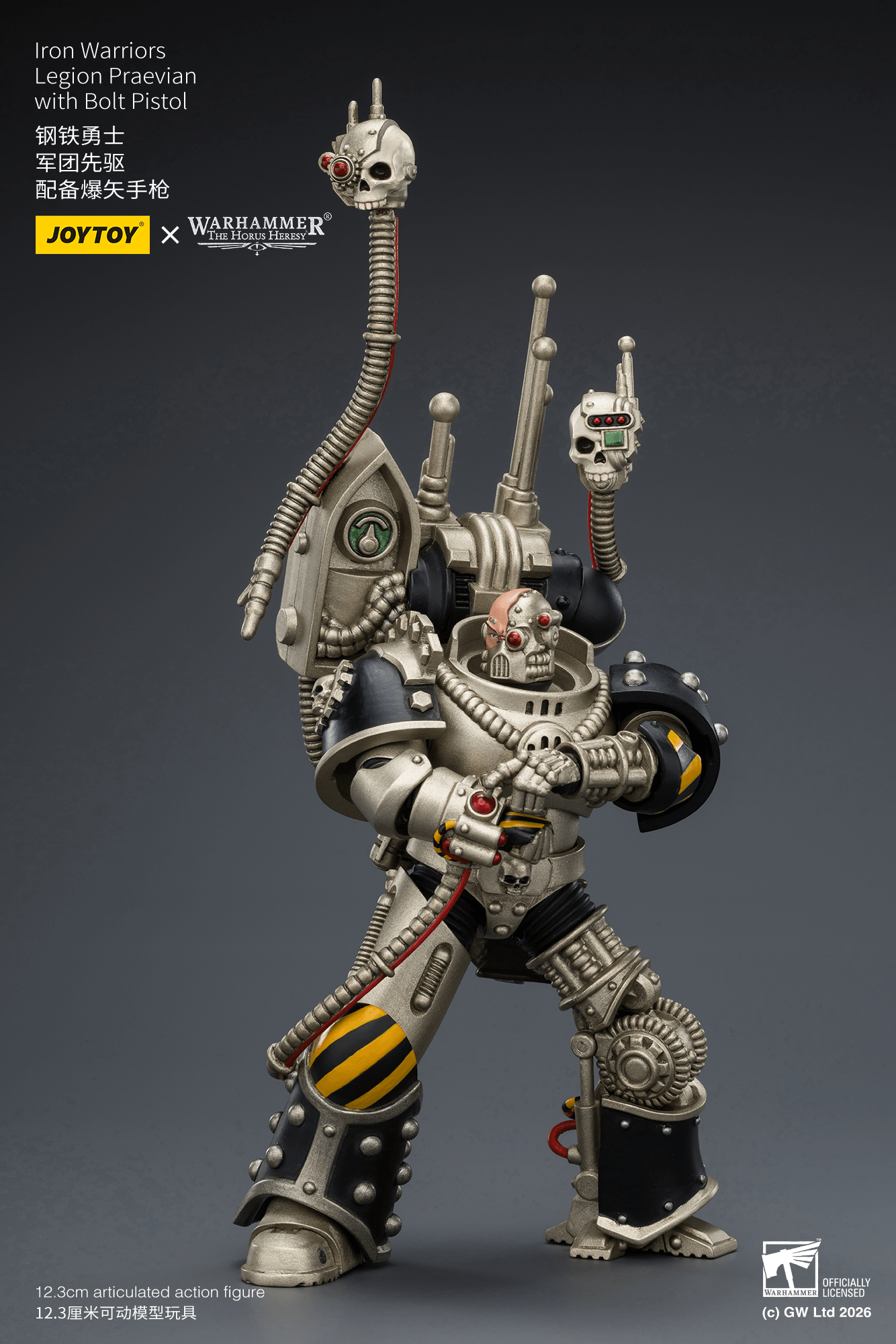Joytoy: Iron Warriors Legion Praevian with Bolt Pistol