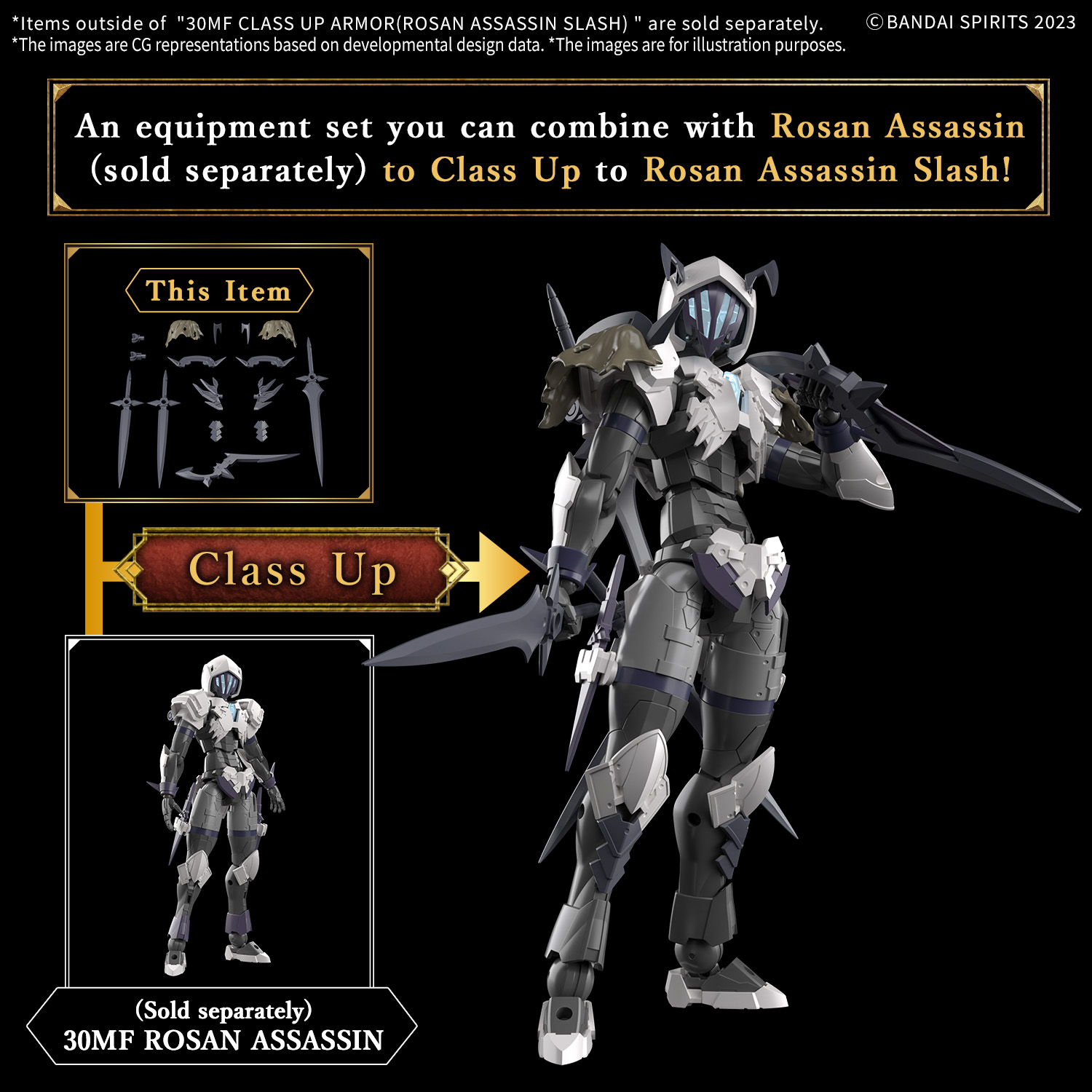 30MF Class Up Armor (Rozen Assassin Slash) [Q3 2025]