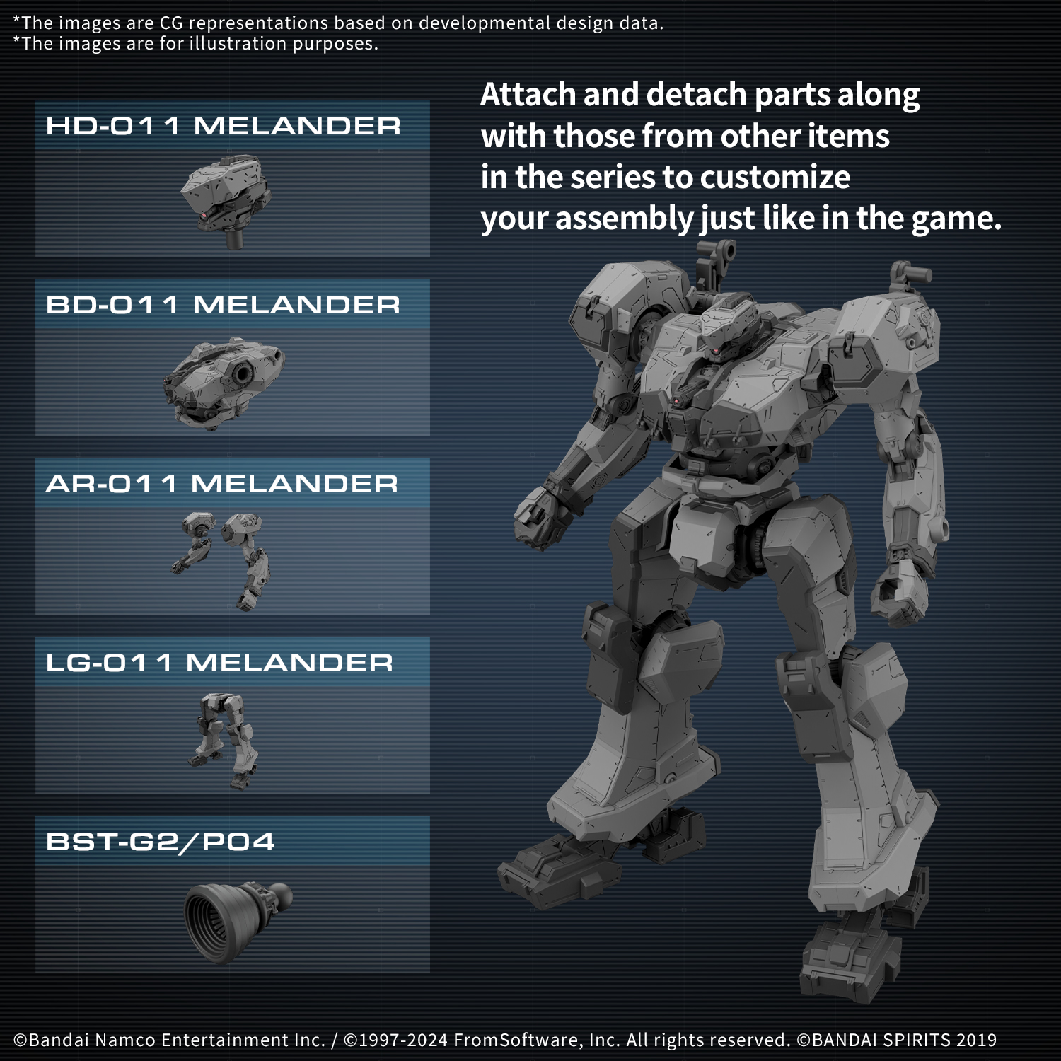 30MM ARMORED CORE VI FIRES OF RUBICON Balam Industries BD-011 Melander [Q3 2025]