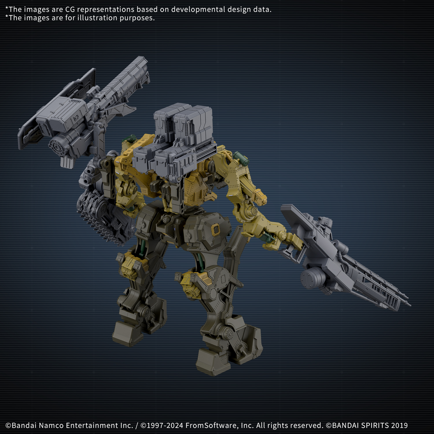 30MM ARMORED CORE VI FIRES OF RUBICON RaD CC-3000 Wrecker Milk Tooth [Q3 2025]